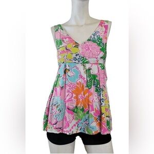 Lilly Pulitzer for TargetSOLDDDDD “nosey posey” flowy shirt xxl